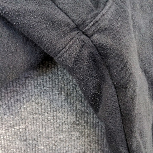 Under Armour Women's Sweat Shorts Black Size M Cotton Blend Slash Pockets - Picture 8 of 12